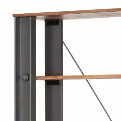 Red Living Regal Linx - Mango massiv - Mango / Stahl Dekor - Breite: 150 cm 8 Red Living Regal Linx - Mango massiv - Mango / Stahl Dekor - Breite: 150 cm -Büromöbel Verkäufe 1000180835 190705 10234000018 DETAILS P000000001000180835