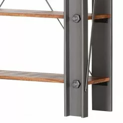 Red Living Regal Linx - Mango massiv - Mango / Stahl Dekor - Breite: 150 cm 9 Red Living Regal Linx - Mango massiv - Mango / Stahl Dekor - Breite: 150 cm -Büromöbel Verkäufe 1000180835 190705 10234000019 DETAILS P000000001000180835