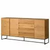 Ars Natura Sideboard Nozza I - Echtholzfurnier - Eiche / Schwarz 2 Ars Natura Sideboard Nozza I - Echtholzfurnier - Eiche / Schwarz -Büromöbel Verkäufe 1000182824 200214 14501900036 IMAGE P000000001000182824