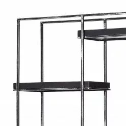 Red Living Regal Pondo - Akazie massiv / Metall - Akazie Schwarz / Schwarz -Büromöbel Verkäufe 1000182846 190731 14365900108 DETAILS P000000001000182846