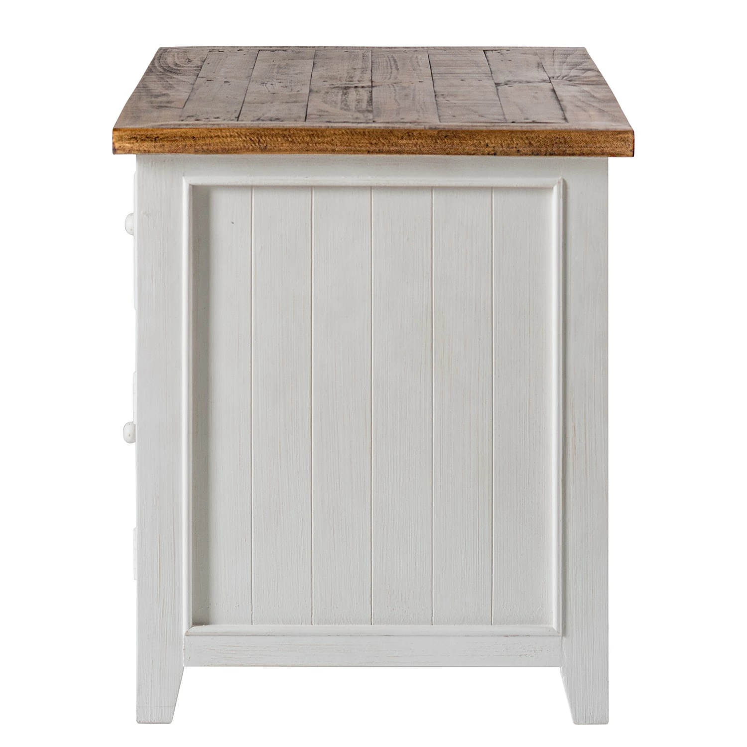 Maison Belfort Schreibtisch Balignton - Kiefer massiv - Weiß 8 Maison Belfort Schreibtisch Balignton - Kiefer massiv - Weiß – Bild 6