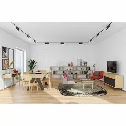 Temahome Regal One II - Eiche / Schwarz -Büromöbel Verkäufe 1000183984 190806 13222900004 MOOD DETAILS P000000001000183984 mood