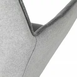 Fredriks Bürodrehstuhl Skabu - Webstoff / Metall - Chrom - Grau -Büromöbel Verkäufe 1000184188 200207 09400300007 DETAILS P000000001000184188