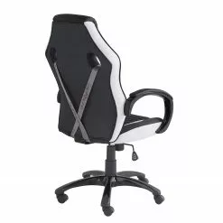 Home24office Gaming Chair Emra - Kunstleder / Nylon - Weiß / Schwarz -Büromöbel Verkäufe 1000185251 191105 08404900007 DETAILS P000000001000185251