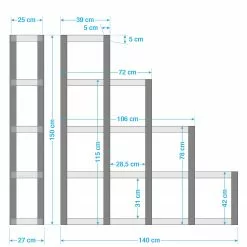 Ars manufacti Stufenregal Manchester - Akazie massiv / Metall - Akazie / Anthrazit 25 Ars manufacti Stufenregal Manchester - Akazie massiv / Metall - Akazie / Anthrazit -Büromöbel Verkäufe 1000187007 200506 16090600003 SKETCH DETAILS P000000001000187007 sketch