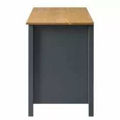 Maison Belfort Schreibtisch Rivery - Kiefer massiv - Anthrazit -Büromöbel Verkäufe 1000187583 200205 11113400095 DETAILS P000000001000187583