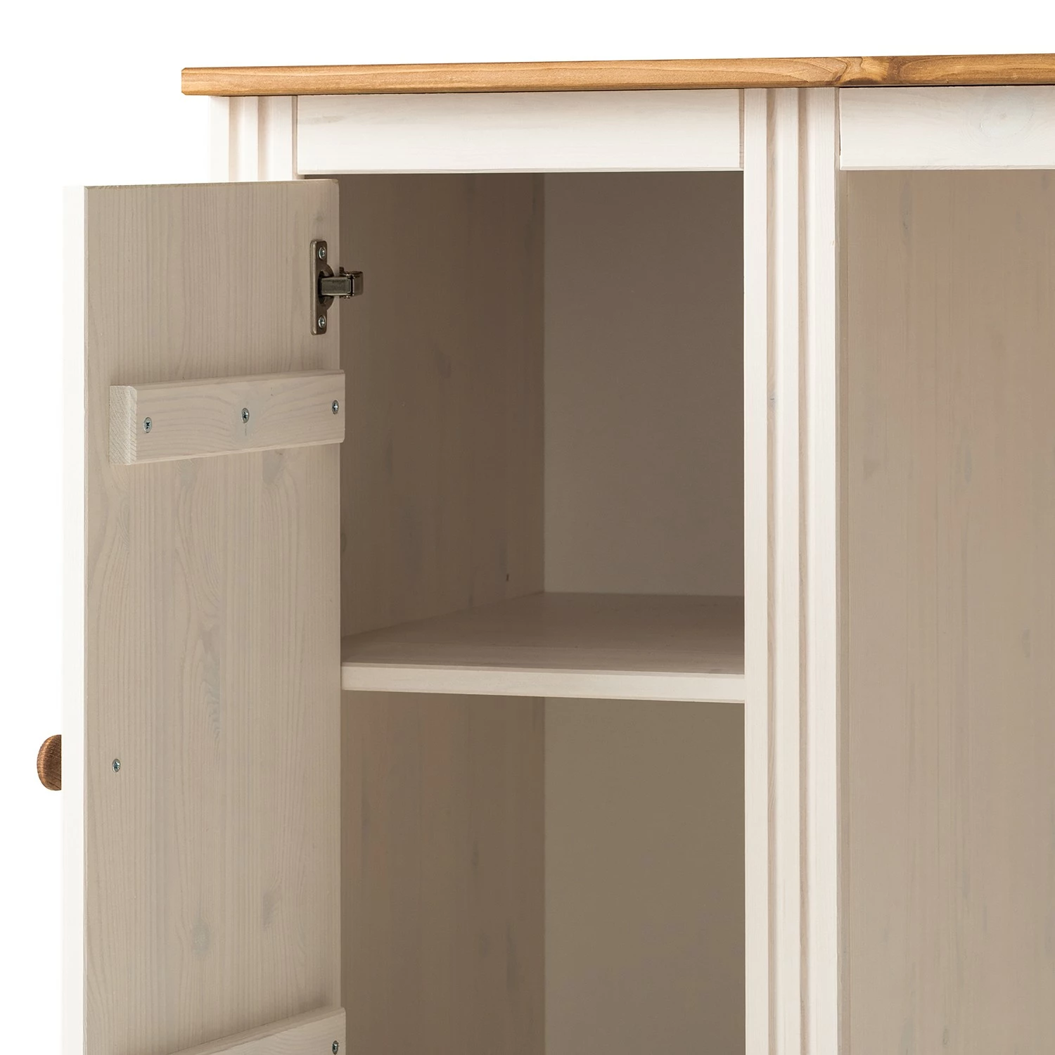 Maison Belfort Schreibtisch Lillehammer - Kiefer massiv - Kiefer Weiß / Kiefer Honig 12 Maison Belfort Schreibtisch Lillehammer - Kiefer massiv - Kiefer Weiß / Kiefer Honig – Bild 10