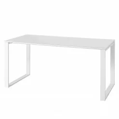 Germania Büroset Monteria V (3-teilig) - Glas - Weiß / Eiche Navarra Dekor -Büromöbel Verkäufe 1000189547 191022 12050300188 DETAILS P000000001000189547