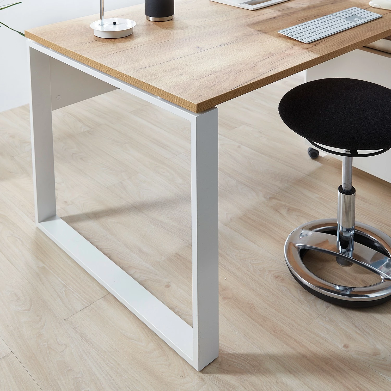 Germania Büroset Lioni III (2-teilig) - Eiche Navarra Dekor / Weiß 7 Germania Büroset Lioni III (2-teilig) - Eiche Navarra Dekor / Weiß – Bild 5