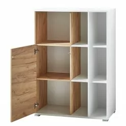 Germania Büroset Lioni IV (2-teilig) - Eiche Navarra Dekor / Weiß -Büromöbel Verkäufe 1000191069 191016 08103200037 DETAILS P000000001000191069