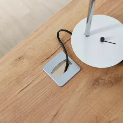 Germania Büroset Lioni II (4-teilig) - Eiche Navarra Dekor / Weiß -Büromöbel Verkäufe 1000191071 191016 08103400057 DETAILS P000000001000191071