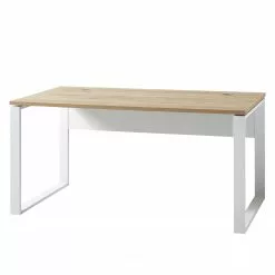 Germania Büroset Lioni II (4-teilig) - Eiche Navarra Dekor / Weiß -Büromöbel Verkäufe 1000191071 191016 08103500059 DETAILS P000000001000191071