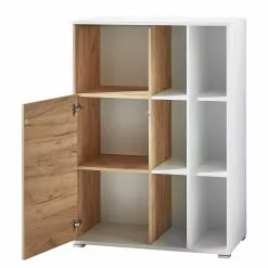 Germania Büroset Lioni I (3-teilig) - Eiche Navarra Dekor / Weiß -Büromöbel Verkäufe 1000191082 191016 08103900102 DETAILS P000000001000191082