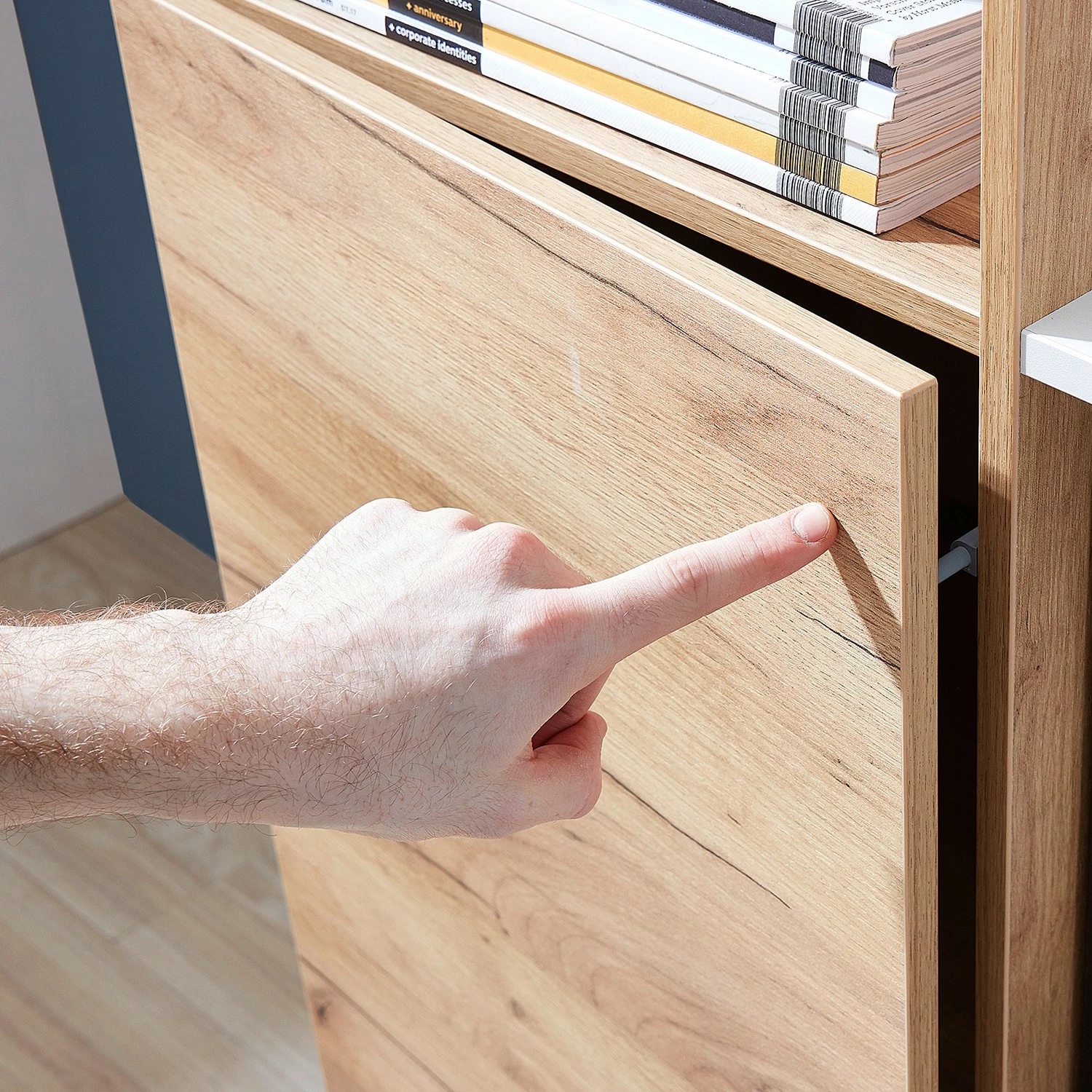 Germania Büroset Lioni V (5-teilig) - Eiche Navarra Dekor / Weiß 16 Germania Büroset Lioni V (5-teilig) - Eiche Navarra Dekor / Weiß – Bild 14