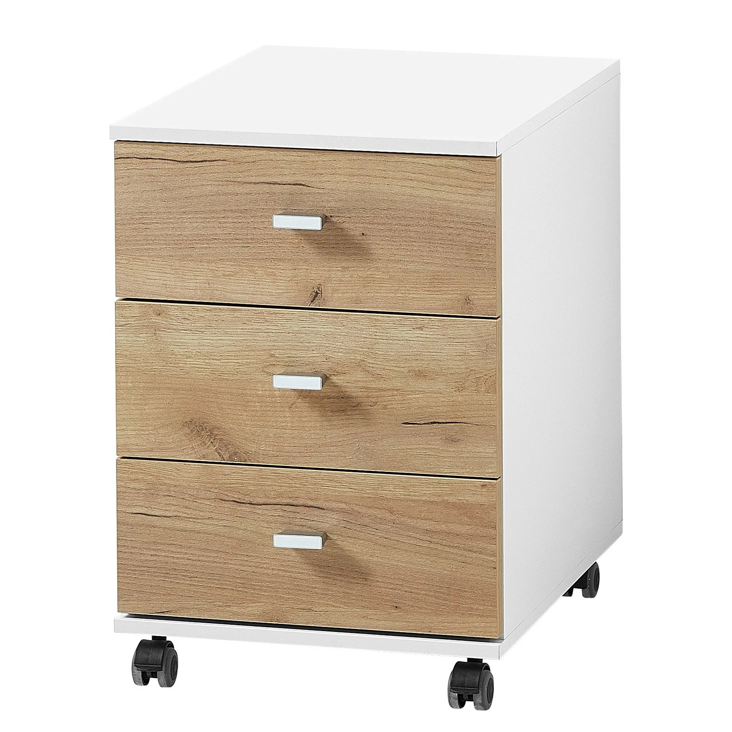 Germania Büroset Lioni V (5-teilig) - Eiche Navarra Dekor / Weiß 6 Germania Büroset Lioni V (5-teilig) - Eiche Navarra Dekor / Weiß – Bild 4