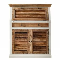 Maison Belfort Sekretär Newhaven - Mango massiv - Weiß / Mango 24 Maison Belfort Sekretär Newhaven - Mango massiv - Weiß / Mango -Büromöbel Verkäufe 1000191281 200511 14134900011 DETAILS P000000001000191281