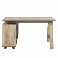 Furnitive Eckschreibtisch Parlan - Eiche Grau Dekor / Anthrazit -Büromöbel Verkäufe 1000196983 191220 12361300078 DETAILS P000000001000196983