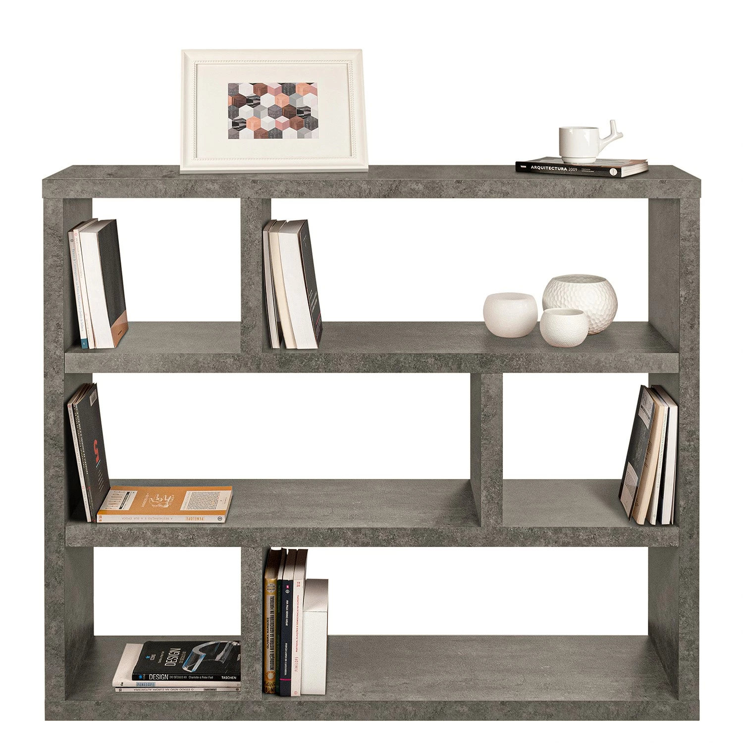 Temahome Regal Dublin - Beton Dekor - Höhe: 105 cm 8 Temahome Regal Dublin - Beton Dekor - Höhe: 105 cm – Bild 6