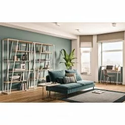 Temahome Regal Albi - Eiche / Weiß -Büromöbel Verkäufe 1000198876 191209 09464200161 MOOD DETAILS P000000001000198876 mood