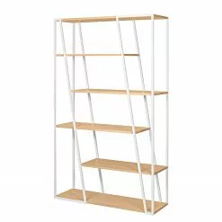 Temahome Regal Albi - Eiche / Weiß -Büromöbel Verkäufe 1000198876 191209 09464200164 DETAILS P000000001000198876