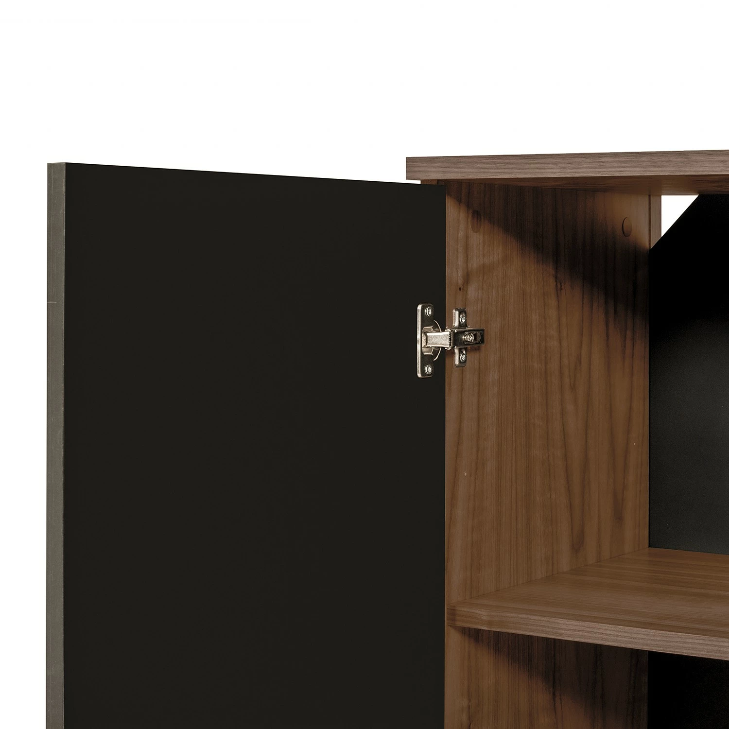 Temahome Sideboard Albi - Echtholzfurnier - Walnuss / Schwarz 10 Temahome Sideboard Albi - Echtholzfurnier - Walnuss / Schwarz – Bild 8