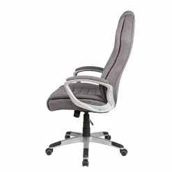 Duo Collection Bürodrehstuhl Dirk - Webstoff / Nylon - Dunkelgrau / Silber -Büromöbel Verkäufe 1000198943 200127 16101900014 DETAILS P000000001000198943