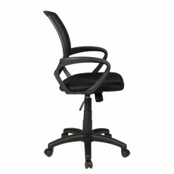 Duo Collection Bürodrehstuhl Tom - Netzstoff / Nylon - Schwarz - Schwarz -Büromöbel Verkäufe 1000198945 200127 16101900027 DETAILS P000000001000198945