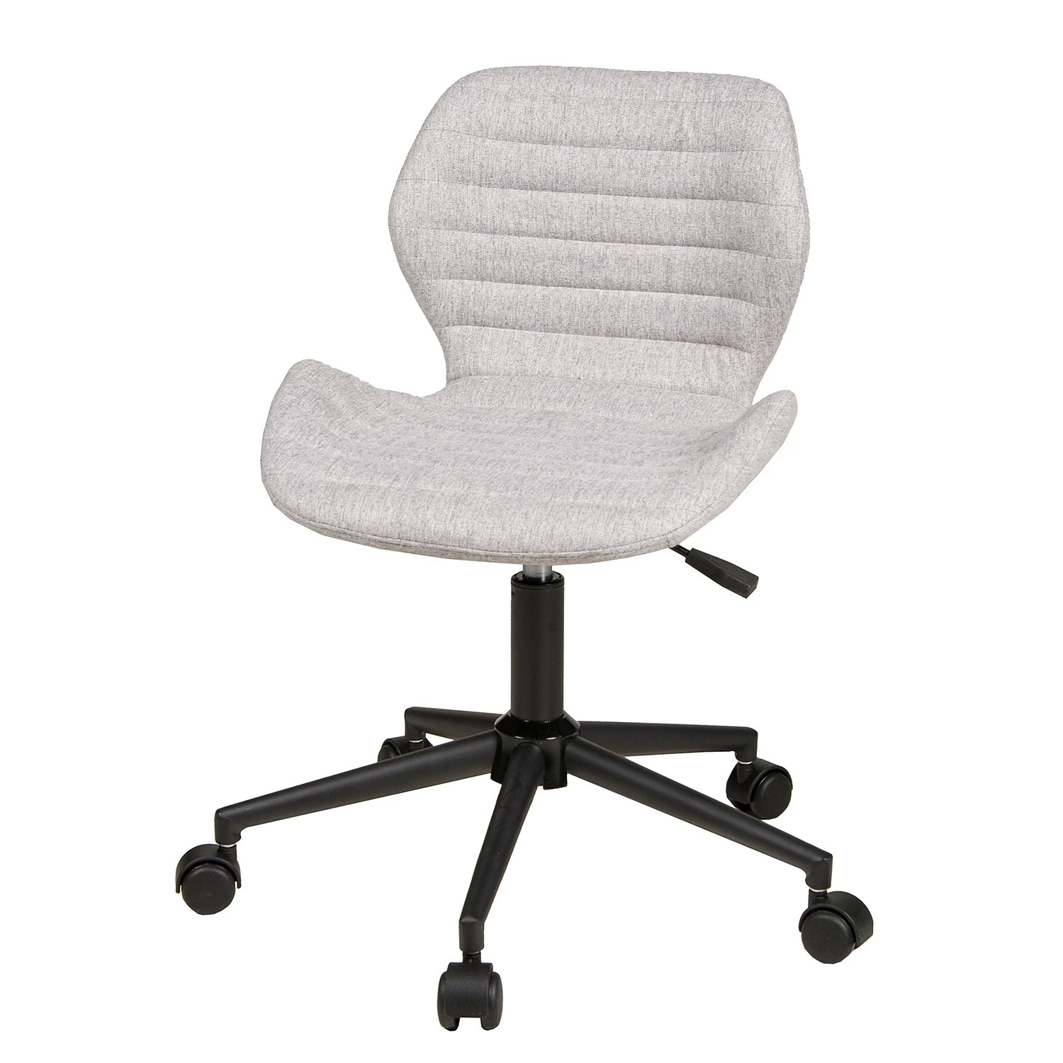 Duo Collection Bürodrehstuhl Marie II - Webstoff / Stahl - Hellgrau / Schwarz 3 Duo Collection Bürodrehstuhl Marie II - Webstoff / Stahl - Hellgrau / Schwarz