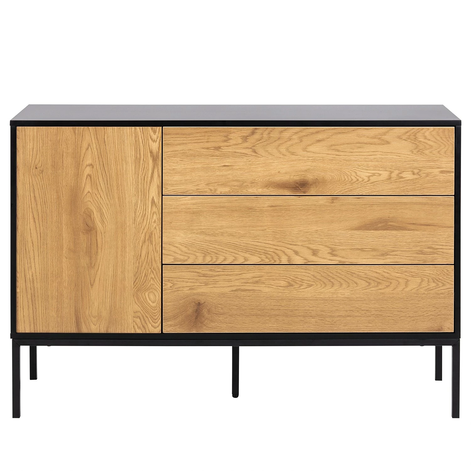 Red Living Sideboard Coogee II - Wildeiche Dekor / Schwarz 9 Red Living Sideboard Coogee II - Wildeiche Dekor / Schwarz – Bild 7