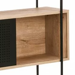 Norrwood Regal Alsace - Wildeiche Dekor / Schwarz -Büromöbel Verkäufe 1000200167 200205 06092500144 DETAILS P000000001000200167