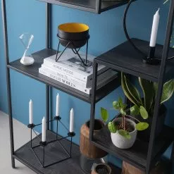 Fredriks Regal Meon IV - Eiche Grau Dekor -Büromöbel Verkäufe 1000201075 201120 14481600004 DETAILS P000000001000201075