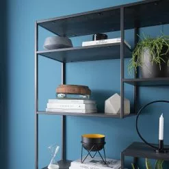 Fredriks Regal Meon IV - Eiche Grau Dekor -Büromöbel Verkäufe 1000201075 201120 14481900005 DETAILS P000000001000201075