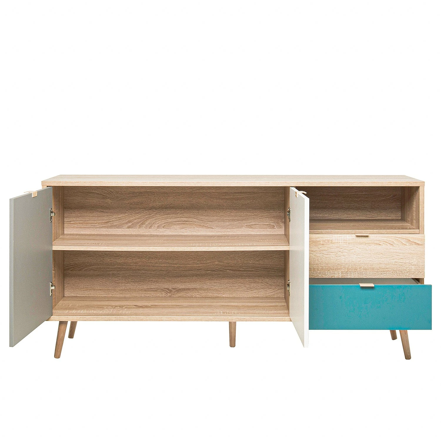 Norrwood Sideboard Bibury I - Mehrfarbig / Eiche Sonoma Dekor 9 Norrwood Sideboard Bibury I - Mehrfarbig / Eiche Sonoma Dekor – Bild 7