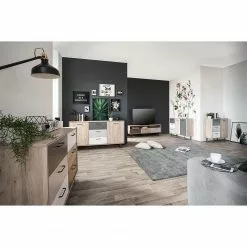 Norrwood Sideboard Brookton - Mehrfarbig / Eiche Dekor -Büromöbel Verkäufe 1000202465 200124 09543900220 MOOD DETAILS P000000001000202465 mood