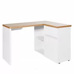 Jahnke Eckschreibtisch Cu-Libre - Kerneiche Dekor / Weiß 19 Jahnke Eckschreibtisch Cu-Libre - Kerneiche Dekor / Weiß -Büromöbel Verkäufe 1000204357 200218 08151900061 DETAILS P000000001000204357