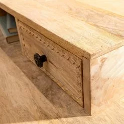 Ars manufacti Schreibtisch Luka - Mango massiv / Metall - Mango / Schwarz -Büromöbel Verkäufe 1000205499 220316 032 DETAILS P000000001000205499