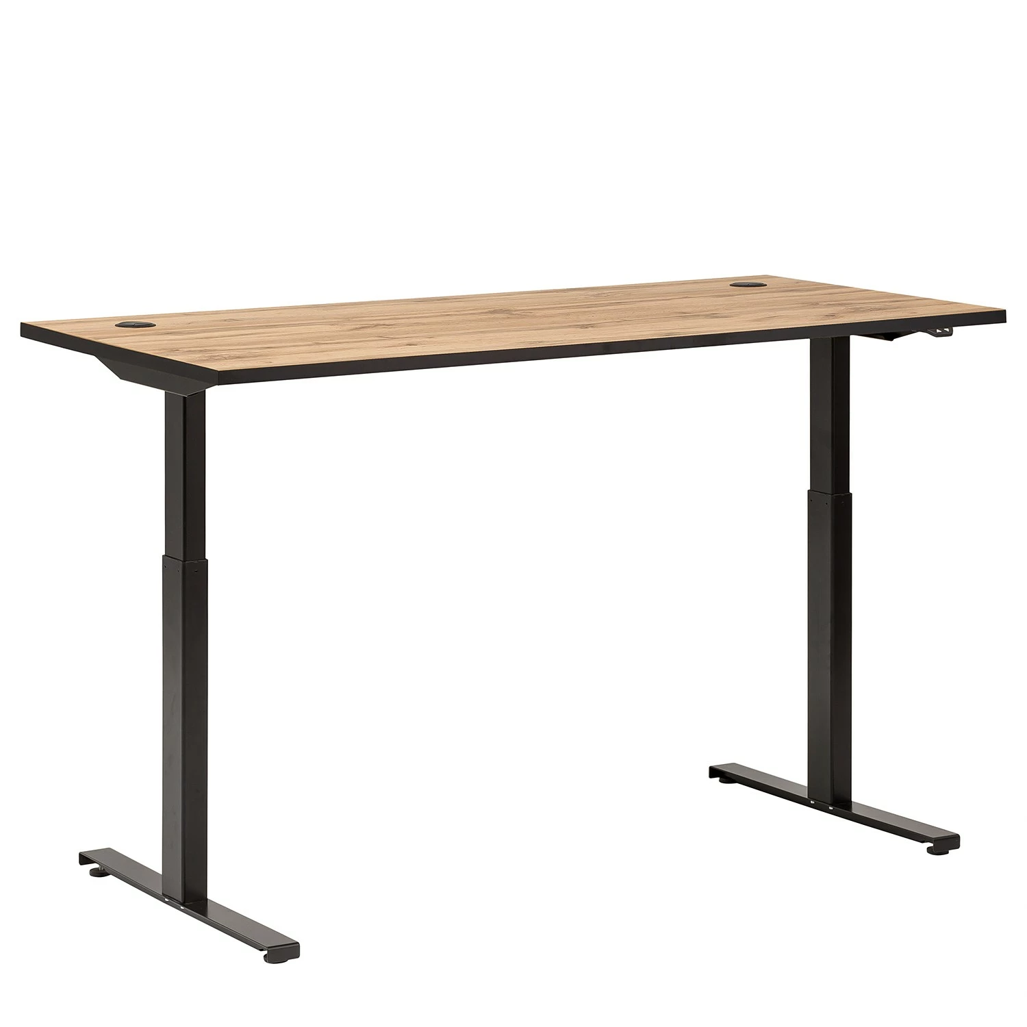Fredriks Schreibtisch Cumminus I - Höhenverstellbar - Eiche Dekor 7 Fredriks Schreibtisch Cumminus I - Höhenverstellbar - Eiche Dekor – Bild 5