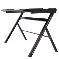 Furnitive Gaming Tisch mcRacing Basic 3 - (mit LED Beleuchtung) - Stahl - Carbon Dekor / Schwarz -Büromöbel Verkäufe 1000205549 200324 06092800012 DETAILS P000000001000205549