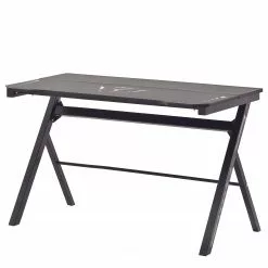 Furnitive Gaming Tisch mcRacing Basic 4 - (mit LED Beleuchtung) - Stahl - Schwarz -Büromöbel Verkäufe 1000205570 200324 06100100050 DETAILS P000000001000205570