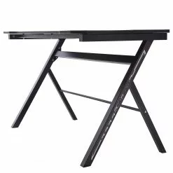 Furnitive Gaming Tisch mcRacing Basic 4 - (mit LED Beleuchtung) - Stahl - Schwarz -Büromöbel Verkäufe 1000205570 200324 06100200053 DETAILS P000000001000205570