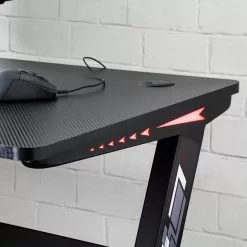 Furnitive Gaming Tisch mcRacing Basic 5 - (mit LED Beleuchtung) - Stahl - Carbon Dekor / Schwarz 25 Furnitive Gaming Tisch mcRacing Basic 5 - (mit LED Beleuchtung) - Stahl - Carbon Dekor / Schwarz -Büromöbel Verkäufe 1000205571 200324 06101400068 DETAILS P000000001000205571