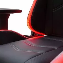 Furnitive LED Gaming Chair MC Racing - Kunstleder / Kunststoff - Schwarz / Weiß -Büromöbel Verkäufe 1000205591 200310 11152900088 DETAILS P000000001000205591