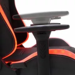 Furnitive LED Gaming Chair MC Racing - Kunstleder / Kunststoff - Schwarz / Weiß -Büromöbel Verkäufe 1000205591 200310 11153100103 DETAILS P000000001000205591