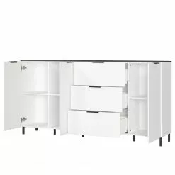 Germania Sideboard California II - Weiß -Büromöbel Verkäufe 1000206698 200305 17322900123 DETAILS P000000001000206698