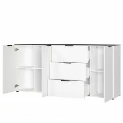 Germania Sideboard California II - Weiß -Büromöbel Verkäufe 1000206698 200305 17322900124 DETAILS P000000001000206698