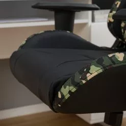 Furnitive Gaming Chair mcRacing N51 - Kunstleder / Kunststoff - Schwarz / Camouflage -Büromöbel Verkäufe 1000207826 201008 06404200063 DETAILS P000000001000207826