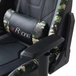 Furnitive Gaming Chair mcRacing N51 - Kunstleder / Kunststoff - Schwarz / Camouflage -Büromöbel Verkäufe 1000207826 201009 06321600045 DETAILS P000000001000207826