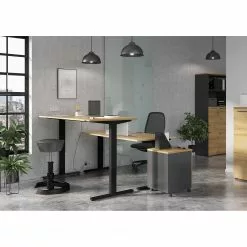 Germania Schreibtisch GW-Agenda II - (elektrisch höhenverstellbar) - Eiche Grandson Dekor - Breite: 180 cm 12 Germania Schreibtisch GW-Agenda II - (elektrisch höhenverstellbar) - Eiche Grandson Dekor - Breite: 180 cm -Büromöbel Verkäufe 1000210651 200408 14221200091 MOOD DETAILS P000000001000210651 mood