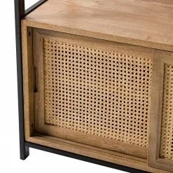 Ars manufacti Regal Vina - Mango massiv / Metall - Mango / Schwarz -Büromöbel Verkäufe 1000210698 200408 14301500020 DETAILS P000000001000210698