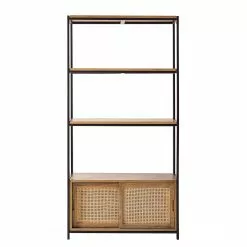 Ars manufacti Regal Vina - Mango massiv / Metall - Mango / Schwarz -Büromöbel Verkäufe 1000210698 200408 14302000023 DETAILS P000000001000210698